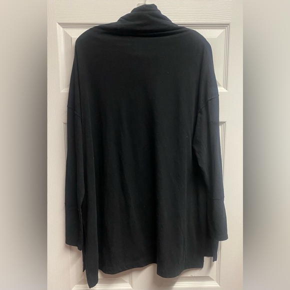 We The Free Free People Black Basic Oversized Tunic Sweater Size Small - Picture 5 of 5